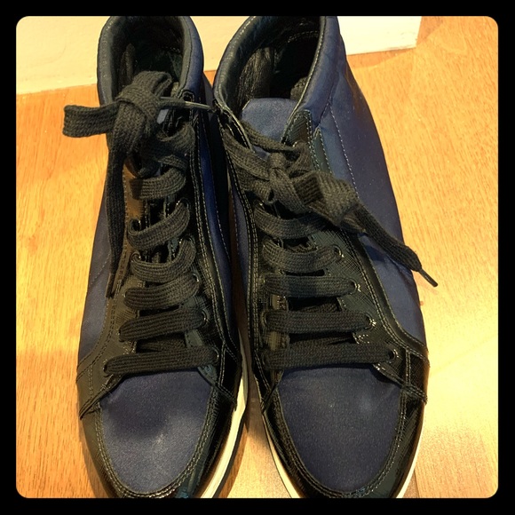 Designer Prada high top sneakers - Picture 1 of 4
